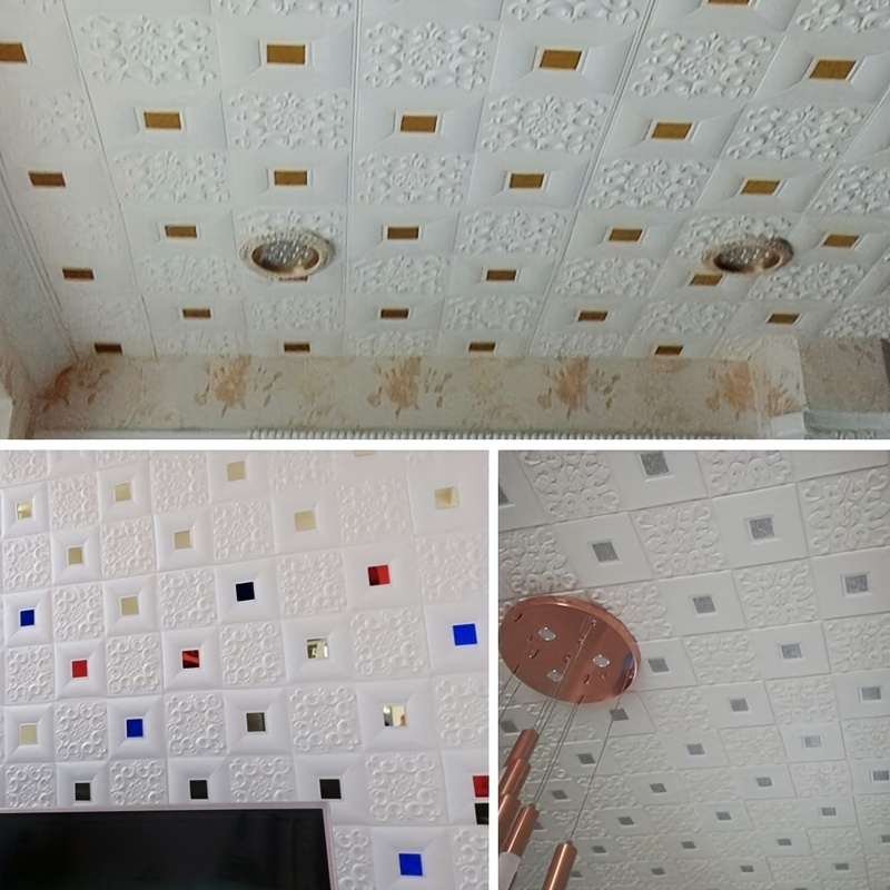 10Pcs 70x70cm Big Size Ceiling – Pe Foam Sheet Bewertung und Preis