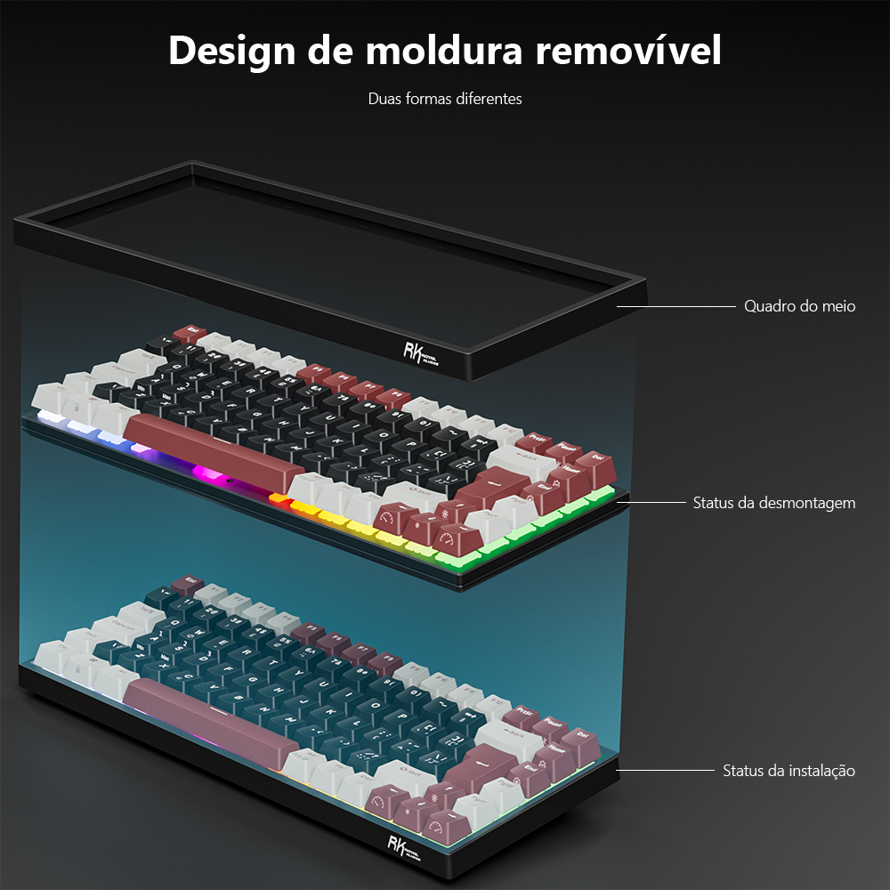 RK84 RK ROYAL KLUDGE Brazilian – Gaming Keyboard Budget Bewertung und Preis