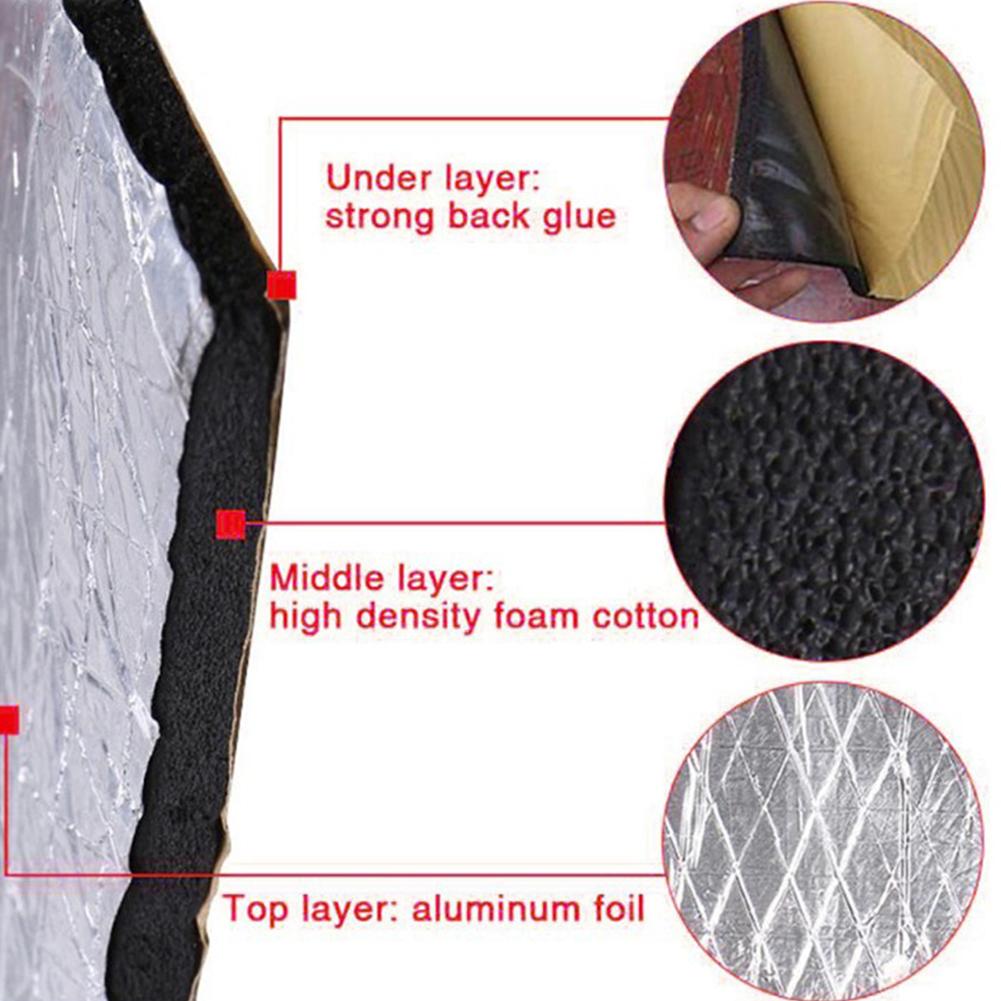 10PCS 5mm Car Sound Deadening  – Pe Foam Sheet Bewertung und Preis