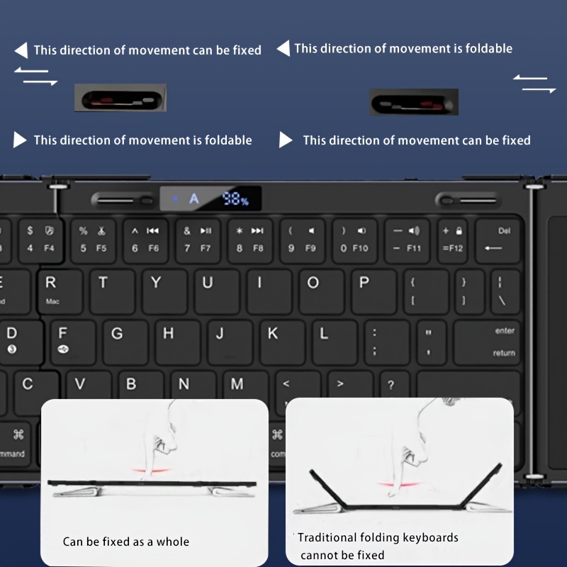 Foldable Bluetooth Keyboard Wi – Gaming Keyboard Budget Bewertung und Preis