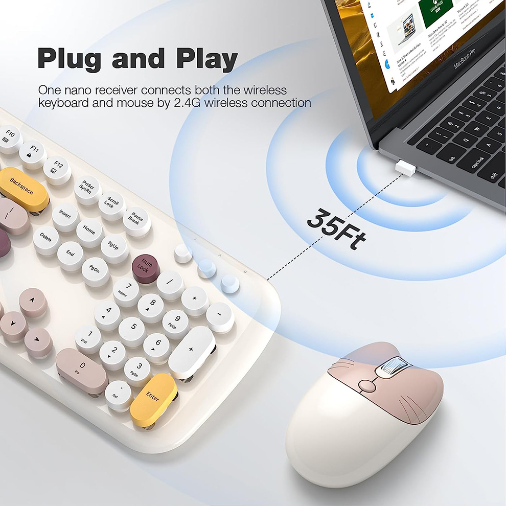 MOFII Wireless Keyboard and Mo – Gaming Keyboard Budget Bewertung und Preis