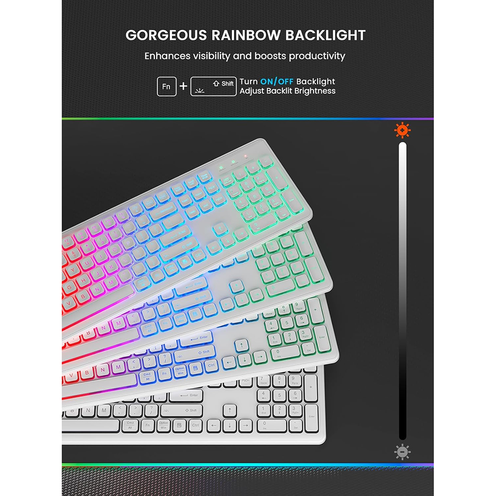 Backlit Wireless Keyboard and  – Gaming Keyboard And Mouse Combo Wireless Bewertung und Preis