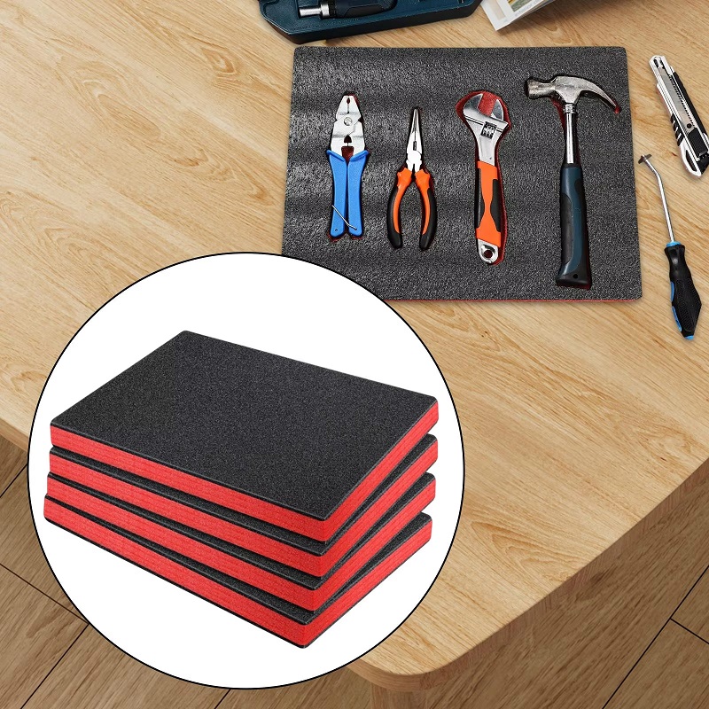 2/4pcs EPE Toolbox Foam for Or – Pe Foam Sheet Bewertung und Preis